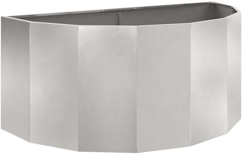Lovelis Sidabro 120 x 60 x 50 cm Nerūdijantis Plienas