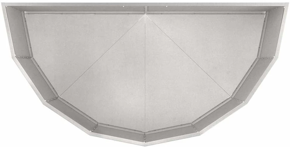 Lovelis Sidabro 120 x 60 x 50 cm Nerūdijantis Plienas