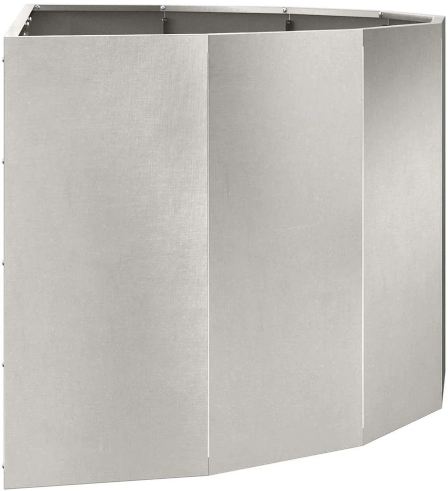 Lovelis Sidabro 120 x 60 x 50 cm Nerūdijantis Plienas