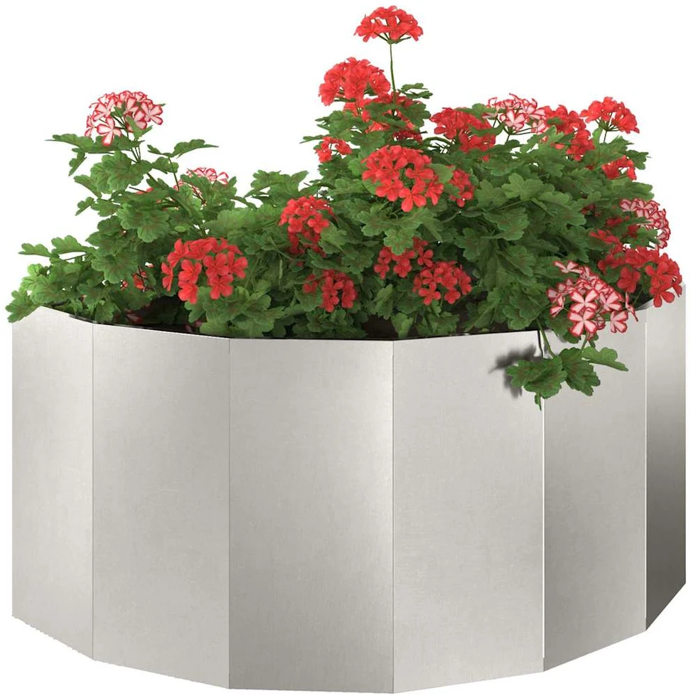 Lovelis Sidabro 120 x 60 x 50 cm Nerūdijantis Plienas