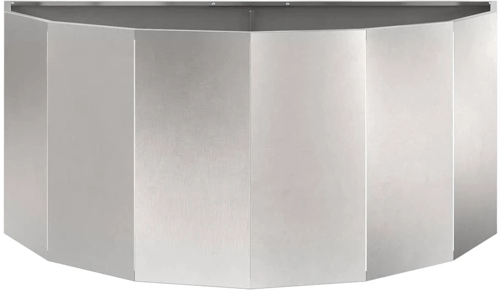 Lovelis Sidabro 120 x 60 x 50 cm Nerūdijantis Plienas