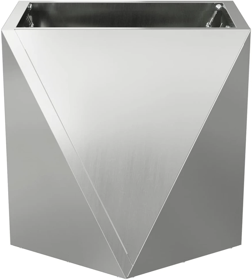 Lovelis Sidabro 30 x 30 x 30 cm Cinkuota plienas