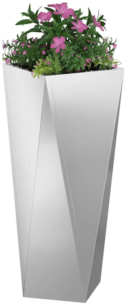 Lovelis Sidabro 30 x 30 x 75 cm Cinkuota plienas