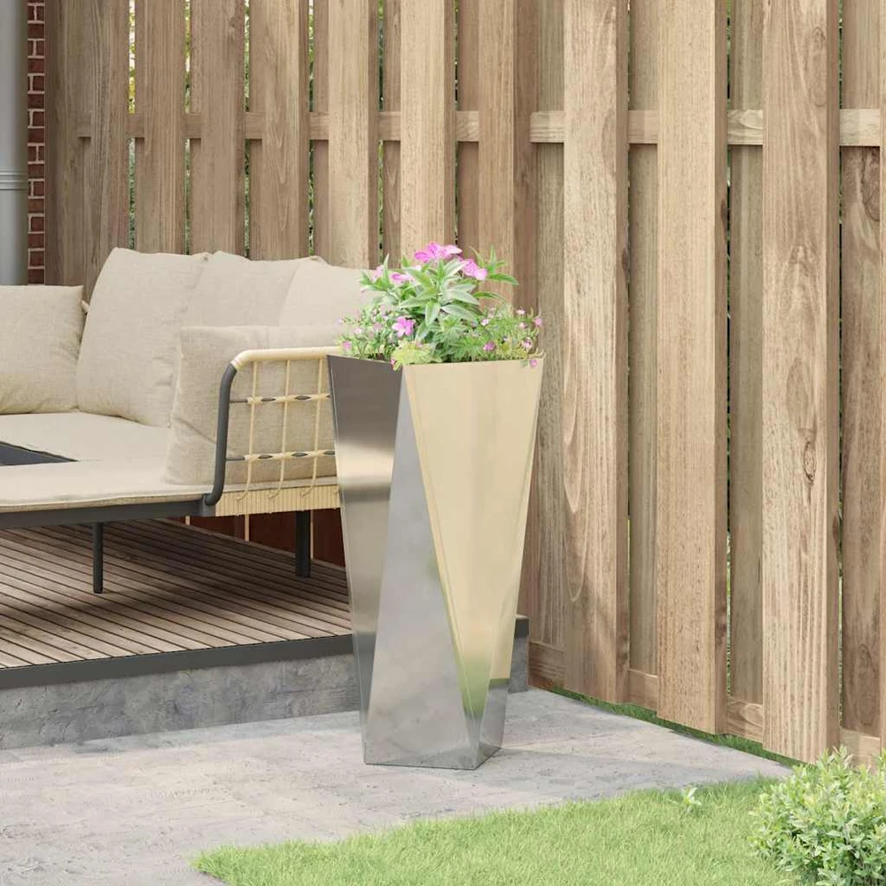 Lovelis Sidabro 30 x 30 x 75 cm Cinkuota plienas
