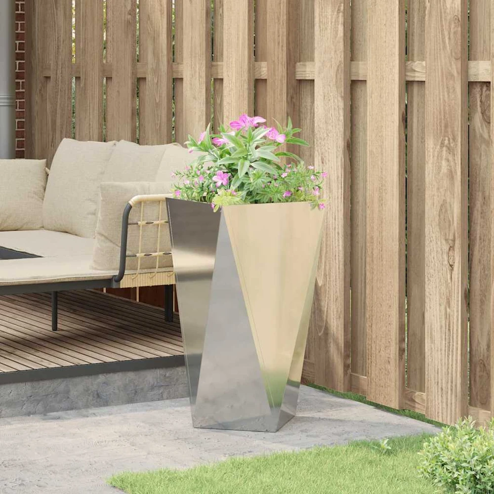 Lovelis Sidabro 40 x 40 x 75 cm Cinkuota plienas
