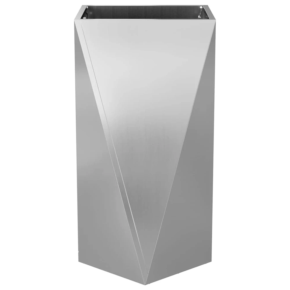Lovelis Sidabro 40 x 40 x 75 cm Cinkuota plienas