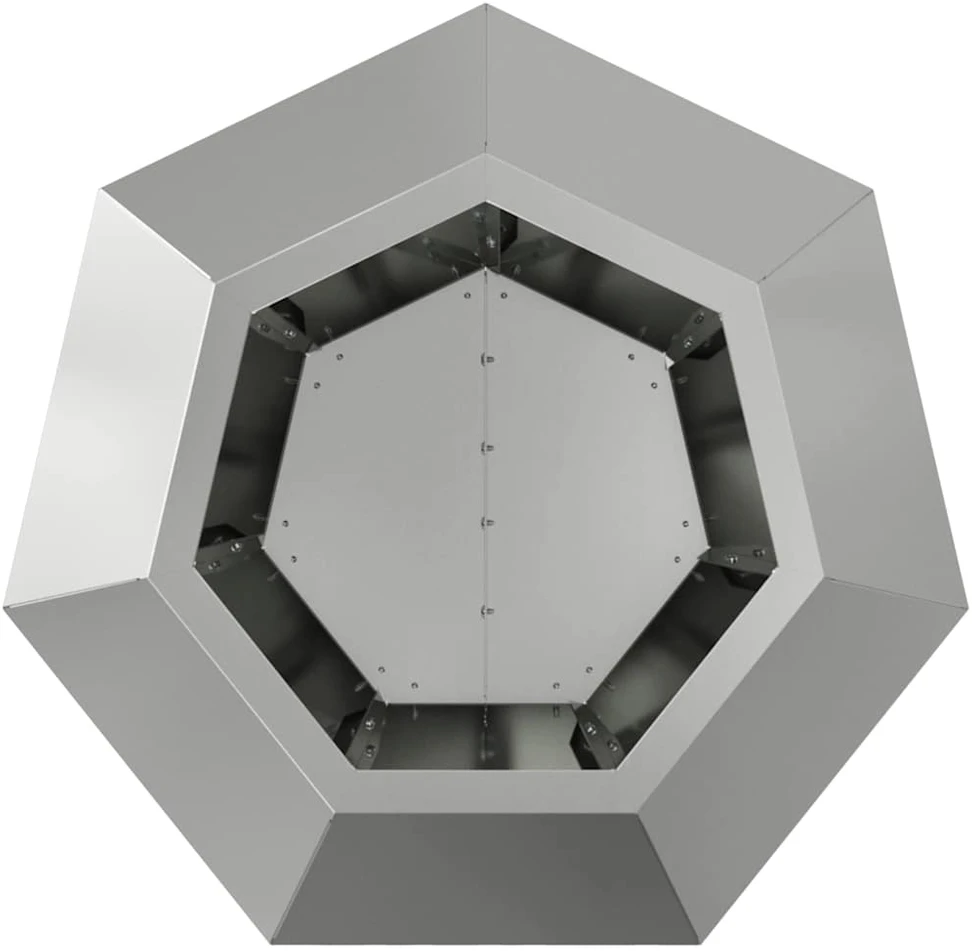 Lovelis Sidabrinė 50 x 50 x 40 cm Galvanizuotas plienas