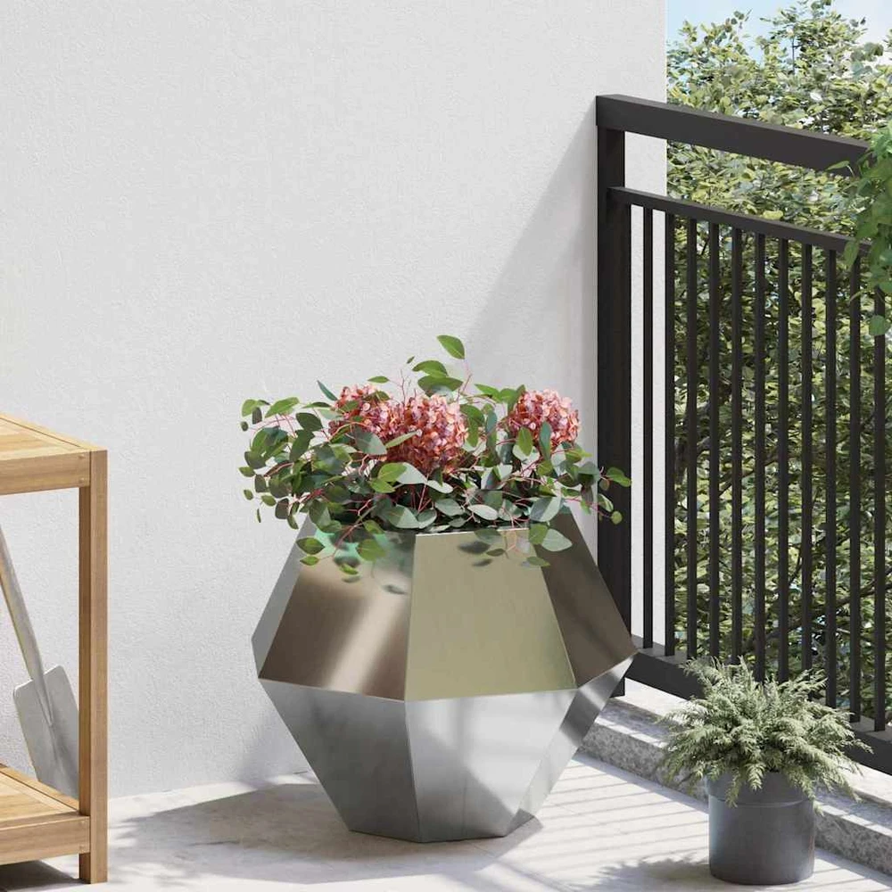 Lovelis Sidabrinė 50 x 50 x 40 cm Galvanizuotas plienas