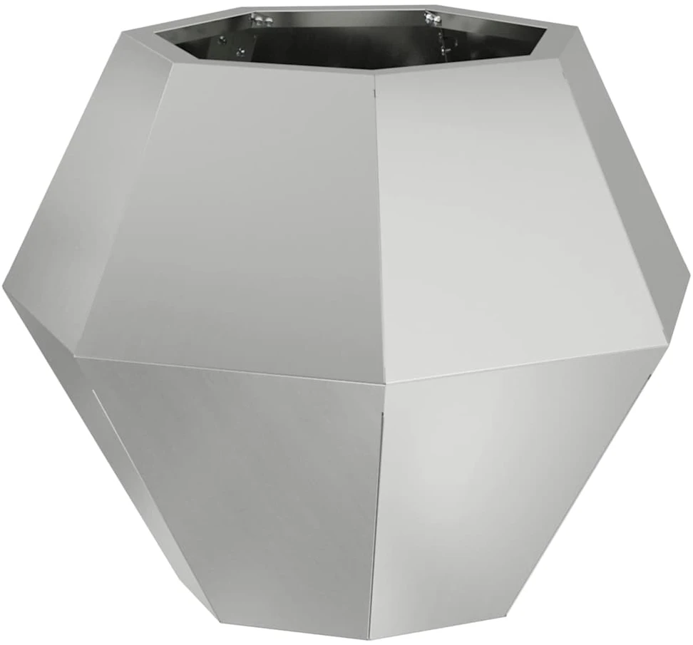Lovelis Sidabrinė 50 x 50 x 40 cm Galvanizuotas plienas