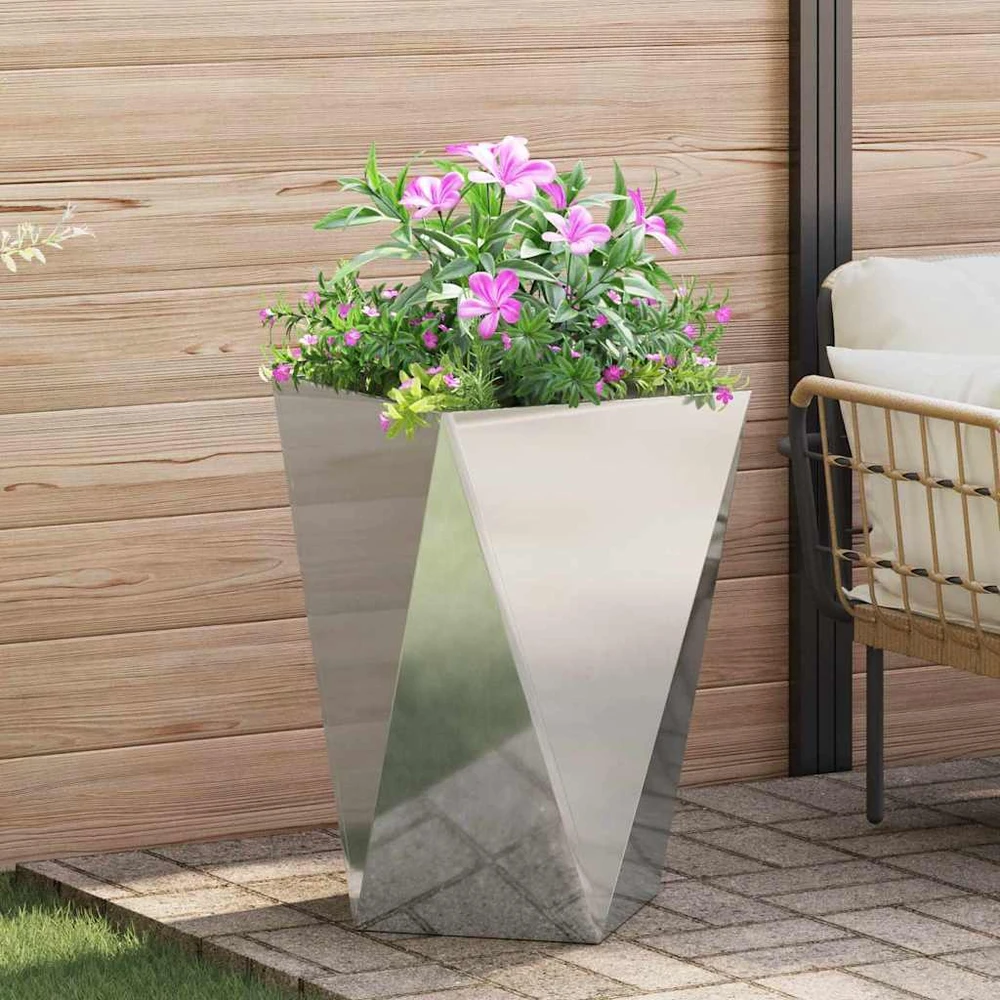 Lovelis Sidabro 50 x 50 x 75 cm Cinkuota plienas