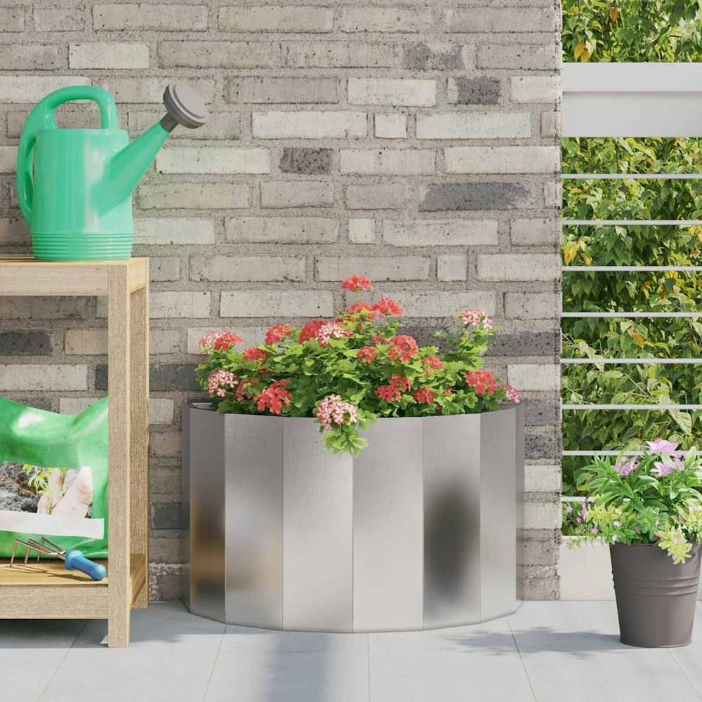 Lovelis Sidabro 60 x 30 x 35 cm Nerūdijantis Plienas