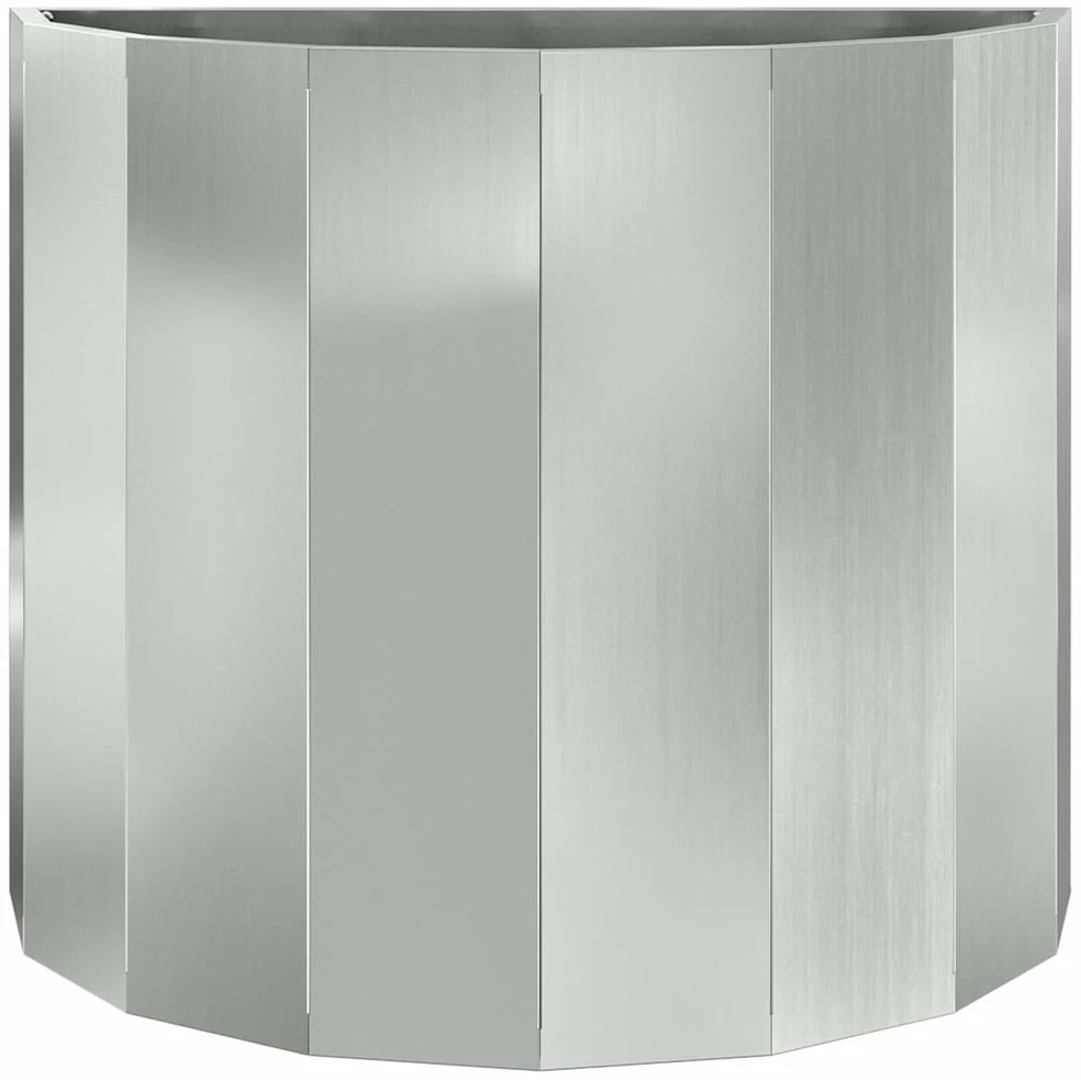 Lovelis Sidabro 60 x 30 x 50 cm Cinkuota plienas
