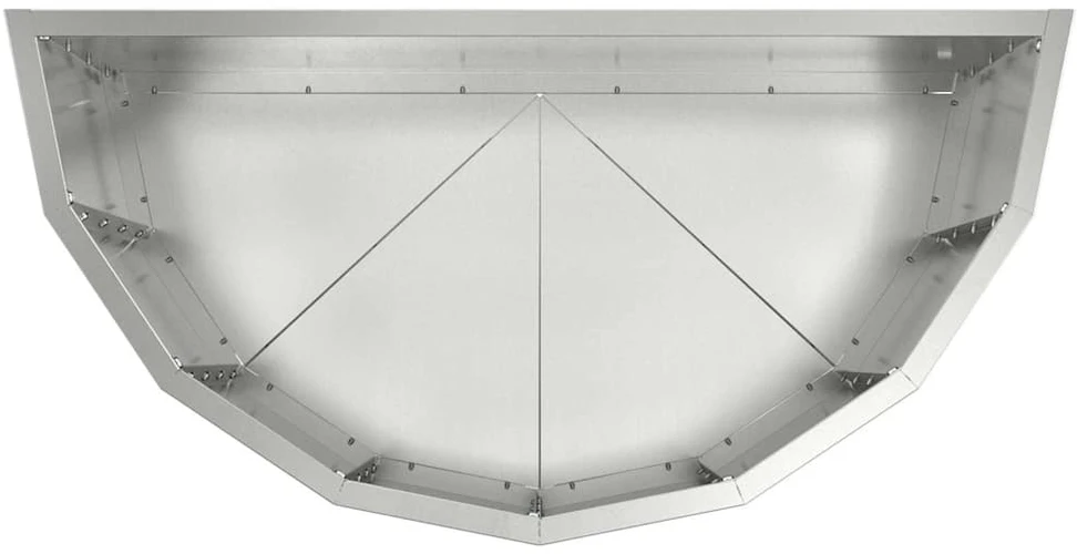 Lovelis Sidabro 60 x 30 x 50 cm Cinkuota plienas