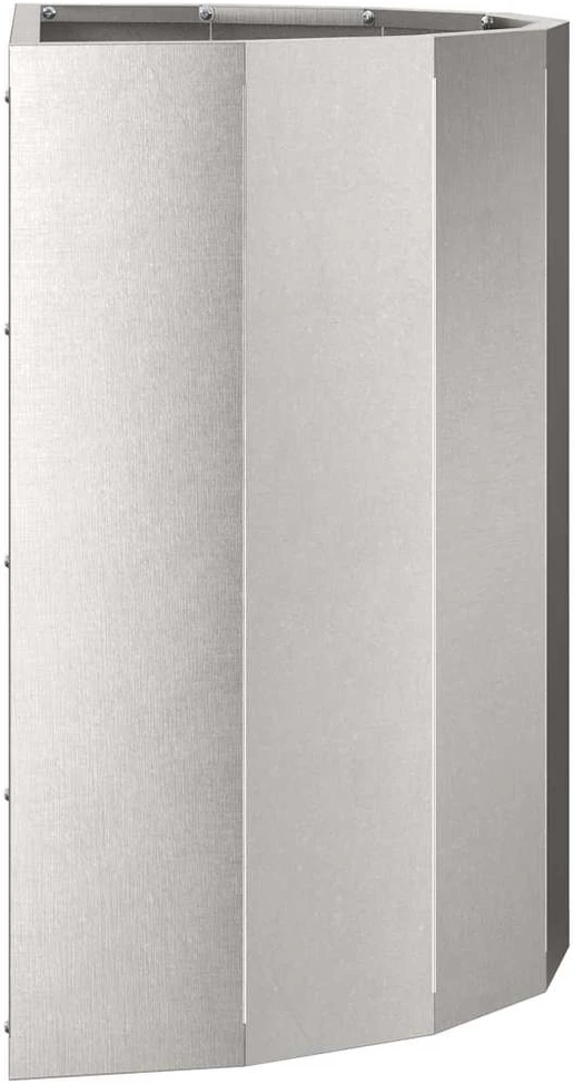 Lovelis Sidabro 60 x 30 x 50 cm Nerūdijantis Plienas