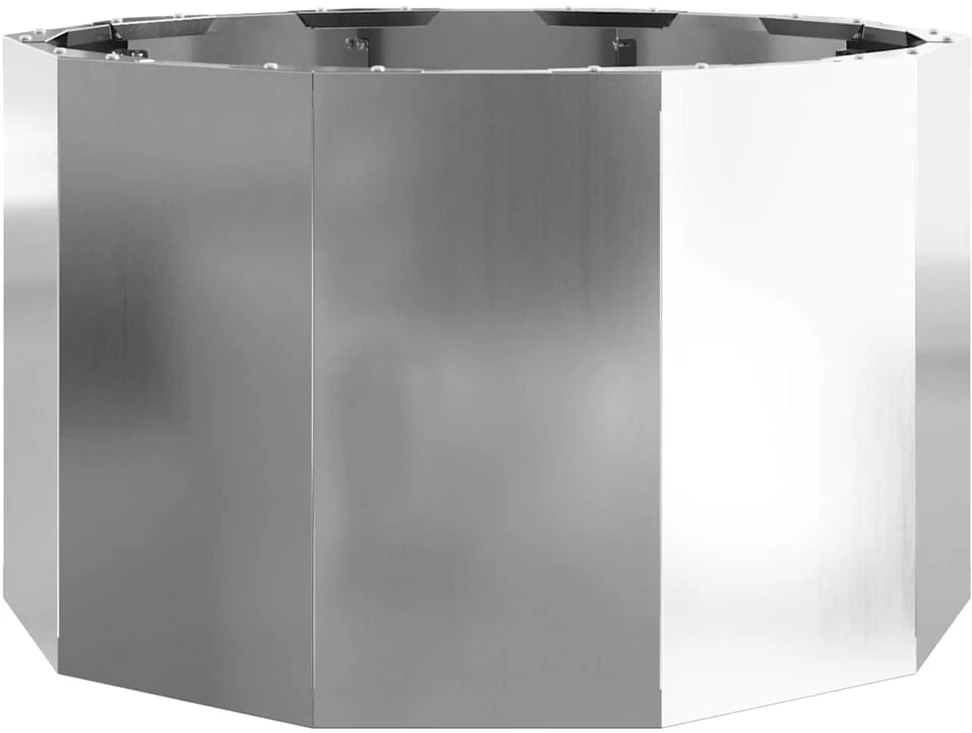 Lovelis Sidabro 60 x 60 x 35 cm Cinkuota plienas