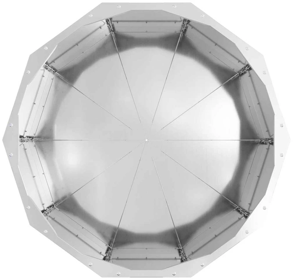 Lovelis Sidabro 60 x 60 x 35 cm Cinkuota plienas