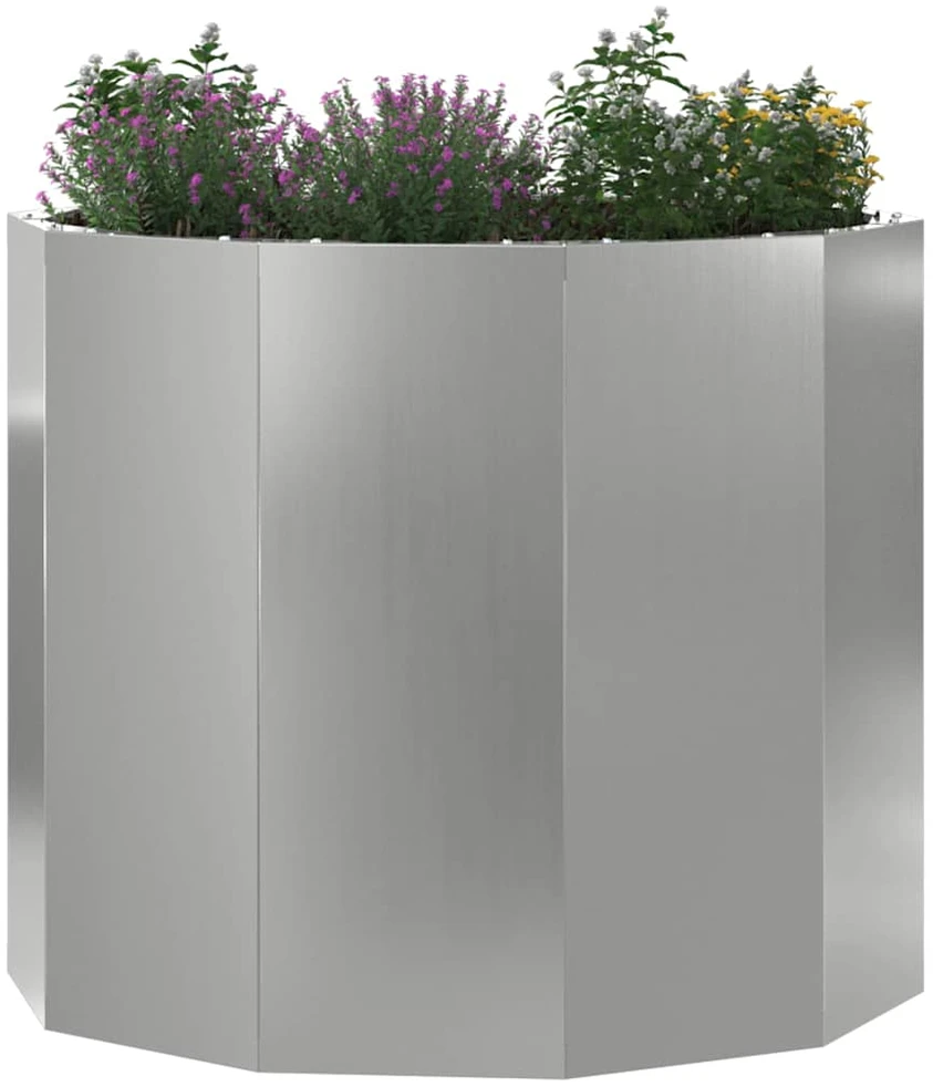 Lovelis Sidabro 60 x 60 x 50 cm Cinkuota plienas