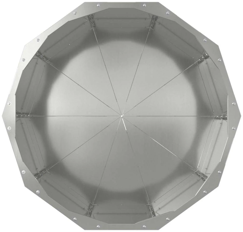 Lovelis Sidabro 60 x 60 x 50 cm Cinkuota plienas