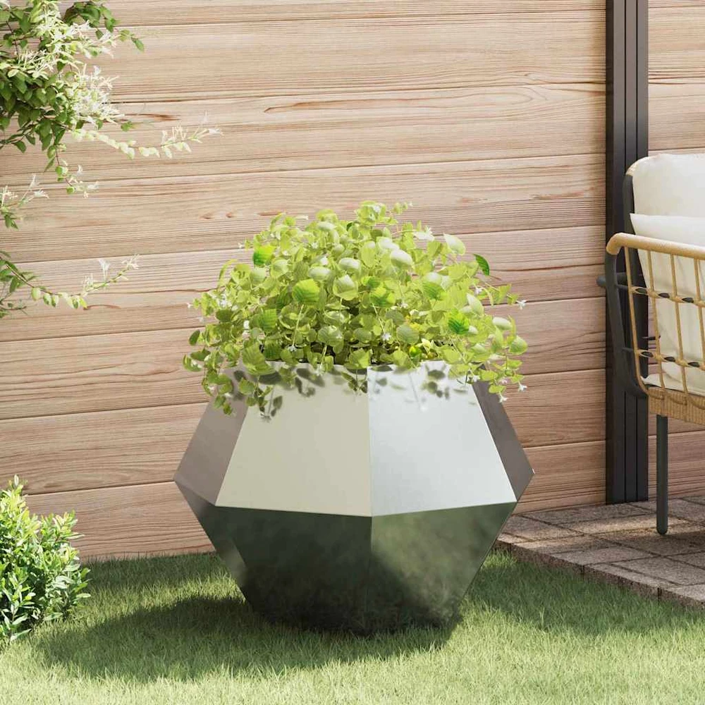 Lovelis Sidabrinė 75 x 75 x 60 cm Galvanizuotas plienas