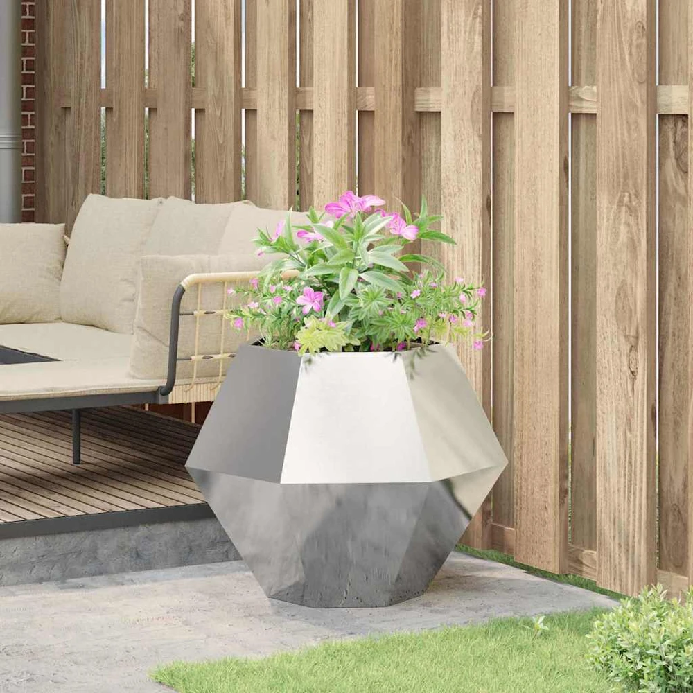 Lovelis Sidabrinė 75 x 75 x 60 cm Galvanizuotas plienas