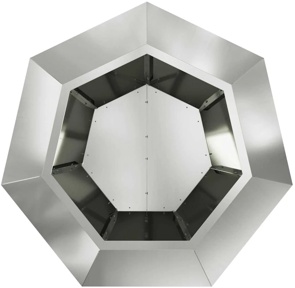 Lovelis Sidabrinė 75 x 75 x 60 cm Galvanizuotas plienas
