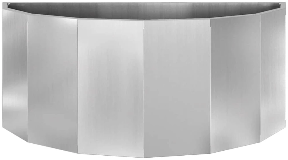 Lovelis Sidabro 90 x 45 x 35 cm Cinkuota plienas