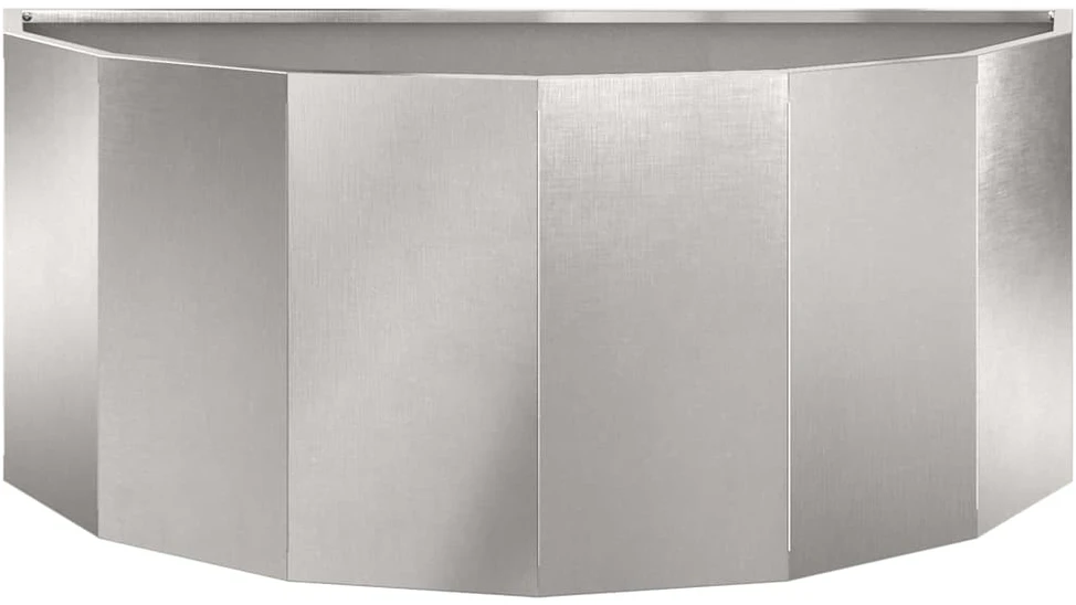 Lovelis Sidabro 90 x 45 x 35 cm Nerūdijantis Plienas