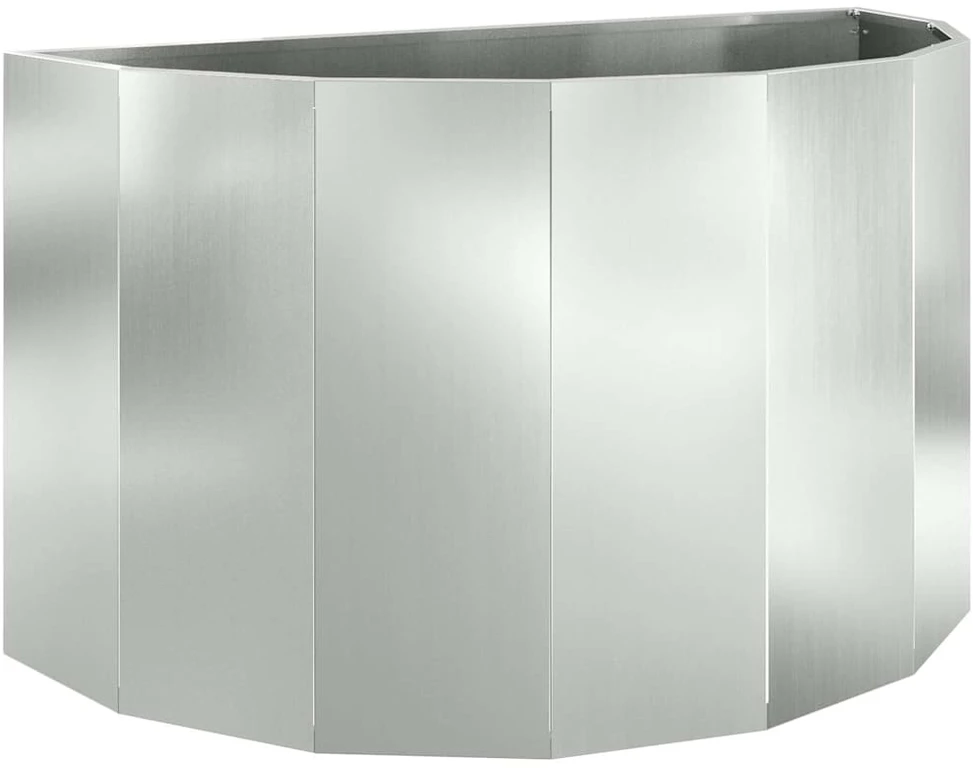 Lovelis Sidabro 90 x 45 x 50 cm Cinkuota plienas