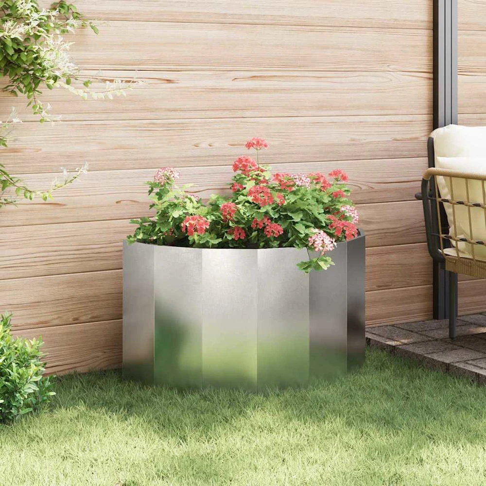 Lovelis Sidabro 90 x 45 x 50 cm Nerūdijantis Plienas