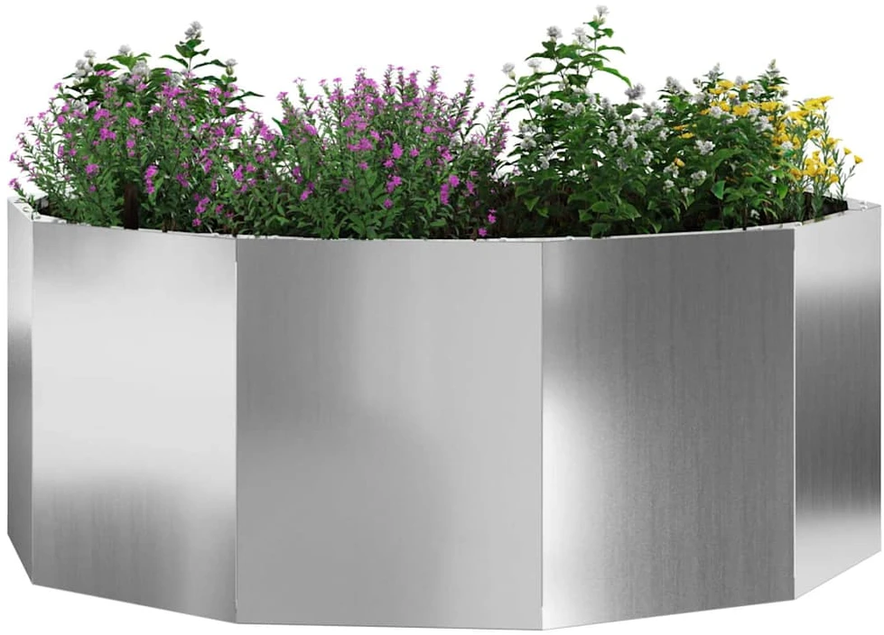 Lovelis Sidabro 90 x 90 x 35 cm Cinkuota plienas