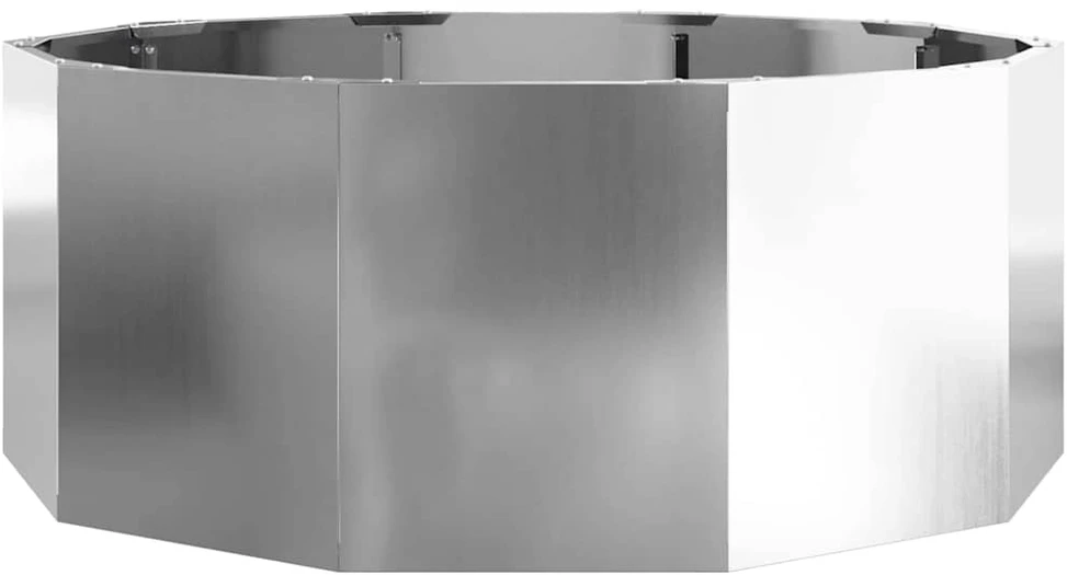 Lovelis Sidabro 90 x 90 x 35 cm Cinkuota plienas