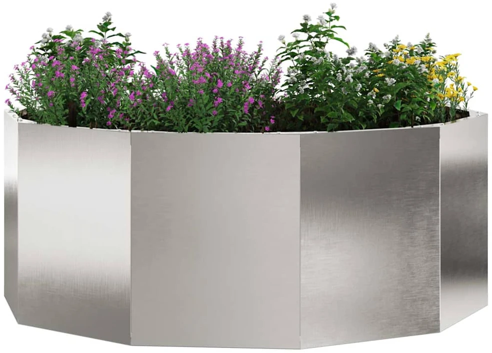 Lovelis Sidabro 90 x 90 x 35 cm Nerūdijantis Plienas