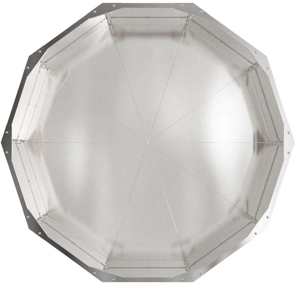 Lovelis Sidabro 90 x 90 x 35 cm Nerūdijantis Plienas