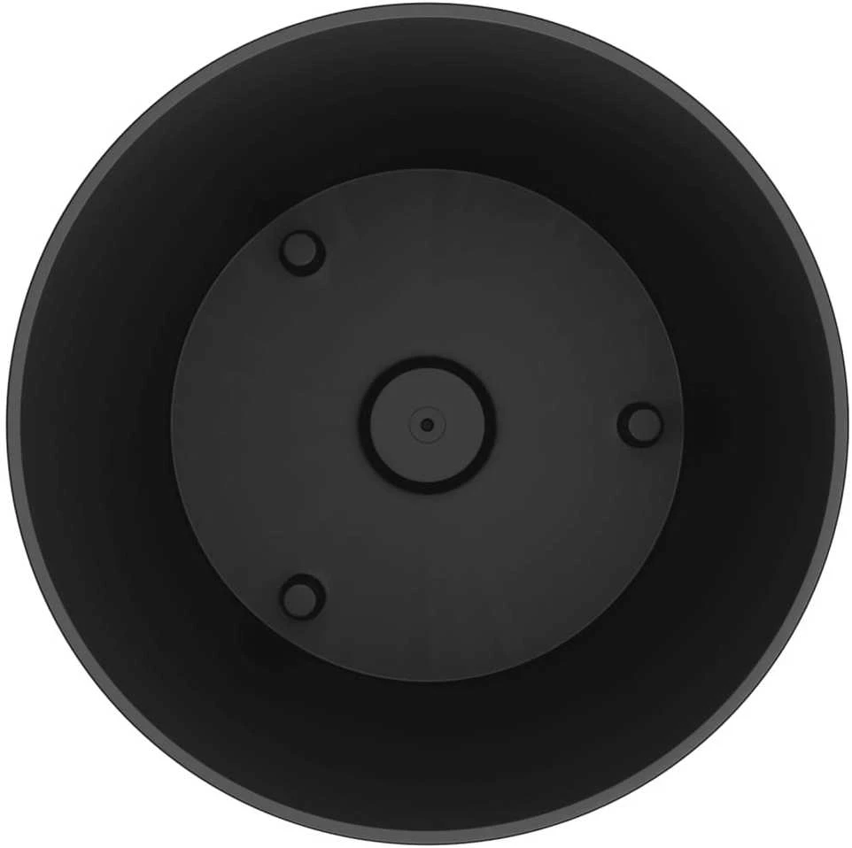 Lovelis su išimamu įdėklu, antracito, 15/15,3l, PP ratanas