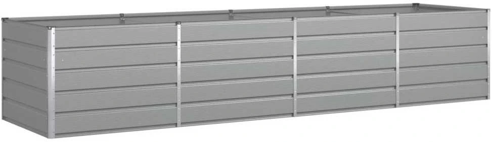 Lovelis Šviesiai pilka 385 x 100 x 75 cm Galvanizuotas plienas
