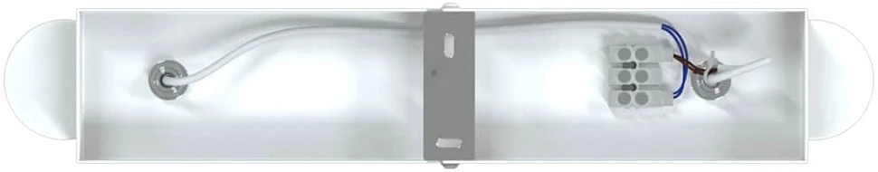 Lubų prožektorius Balta 26 x 6,5 x 11,5 cm Metalas