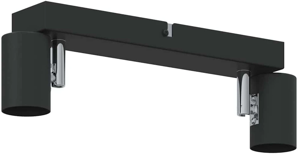 Lubų prožektorius Juoda 26 x 6,5 x 11,5 cm Metalas