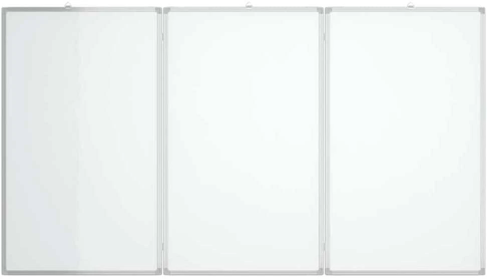 Magnetinė balta lenta, 120x80x1,7cm, aliuminis, sulankstoma