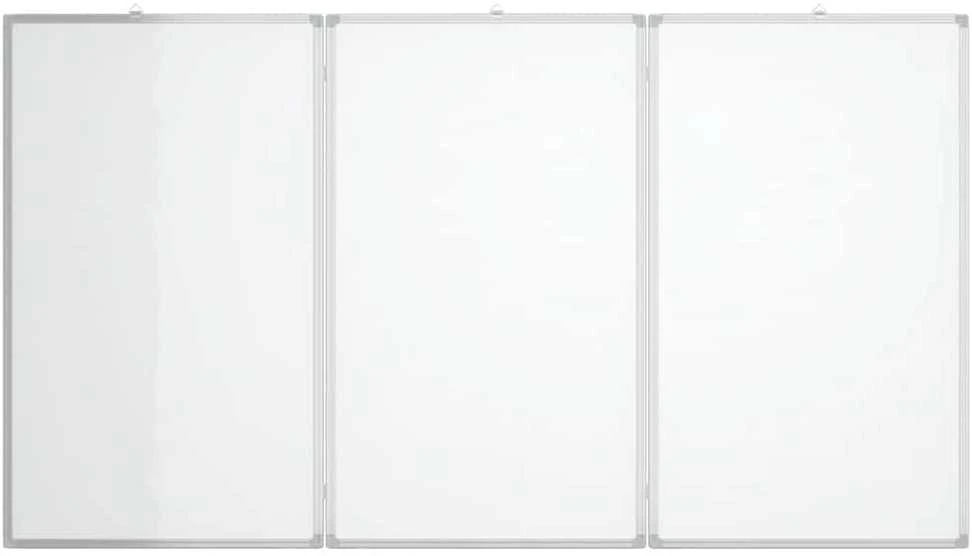 Magnetinė balta lenta, 150x80x1,7cm, aliuminis, sulankstoma