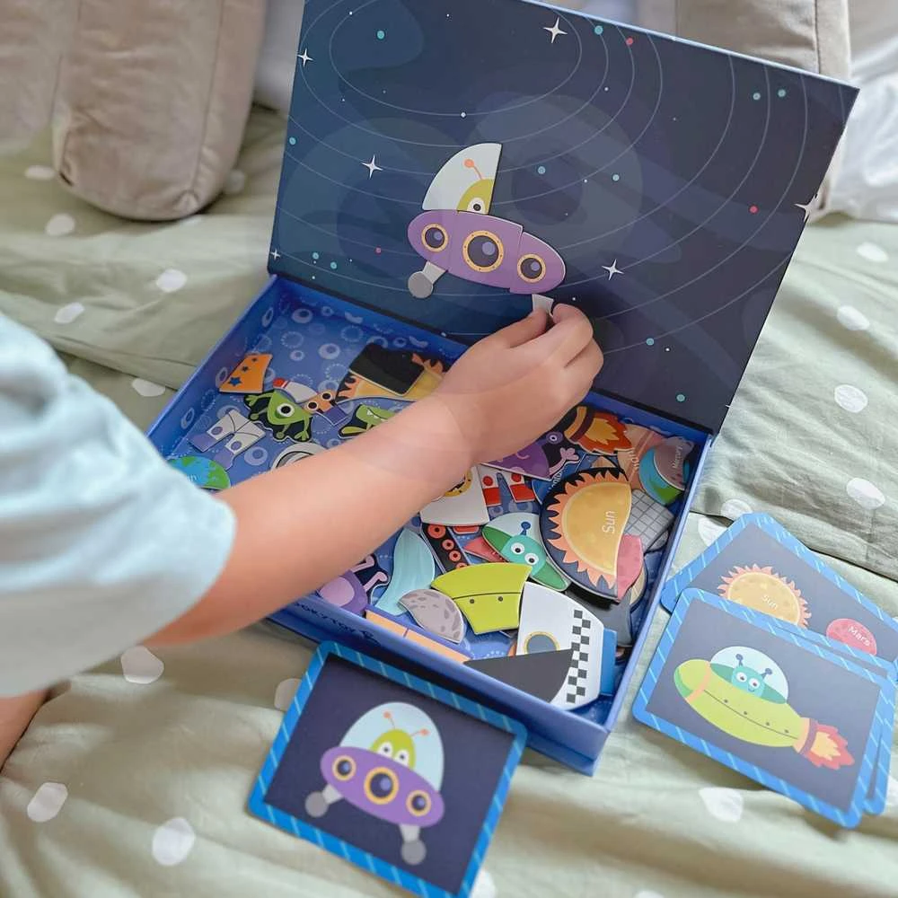 Tooky Toys Magnetinė dėlionė Tooky Toy Kosmosas