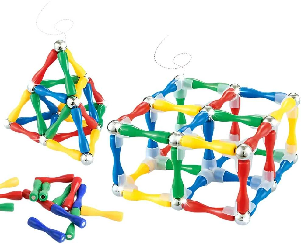 Magnetinis konstruktorius Woopie 3D XXL 128 vnt