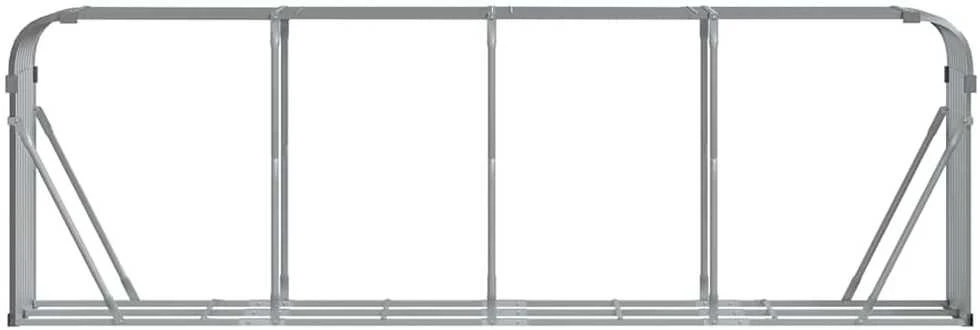 Malkų stovas, pilkas, 300x45x100cm, galvanizuotas plienas