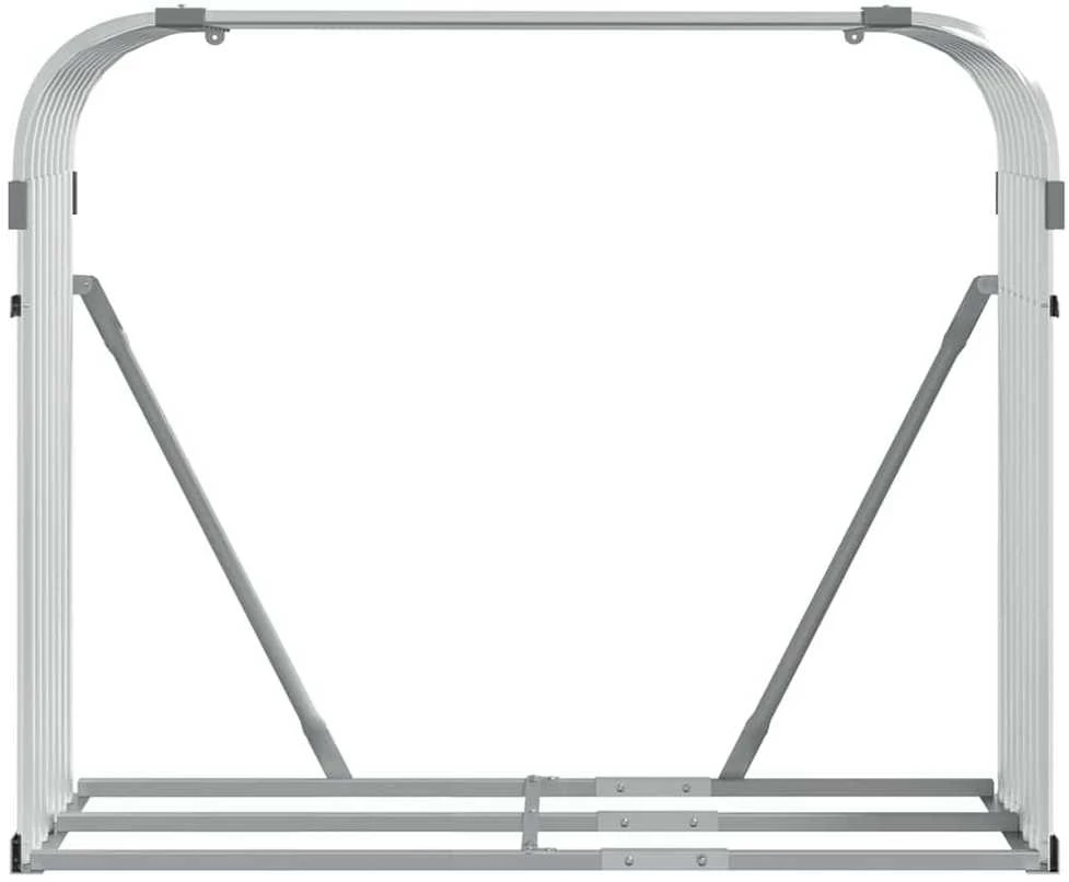 Malkų stovas, sidabrinis, 120x45x100cm, galvanizuotas plienas