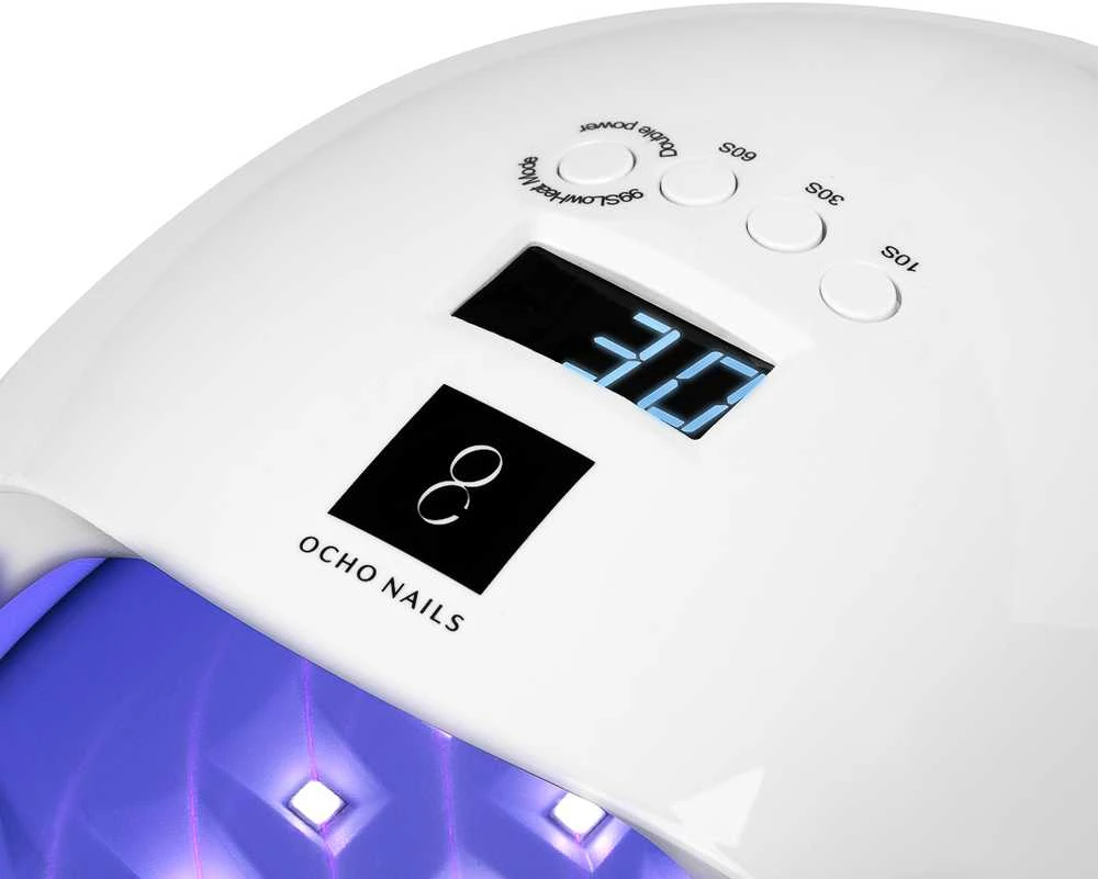 Nagų lempa Activeshop UV LED Ocho Nails X13 65 W, Balta