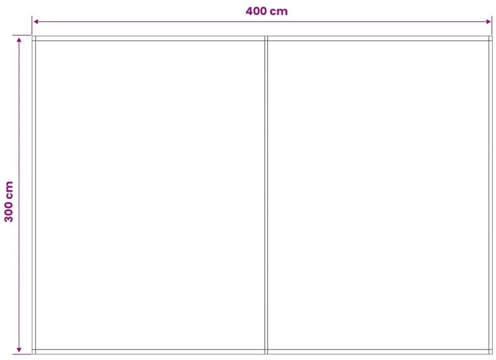 Markizės pakaitinis audinys Antracito 400 × 300 cm Poliesteris