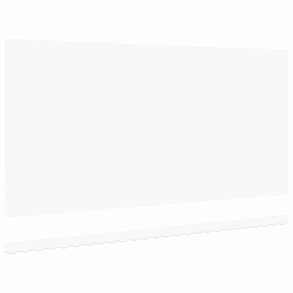 Markizės pakaitinis audinys Balta 580 x 295 cm Poliesteris