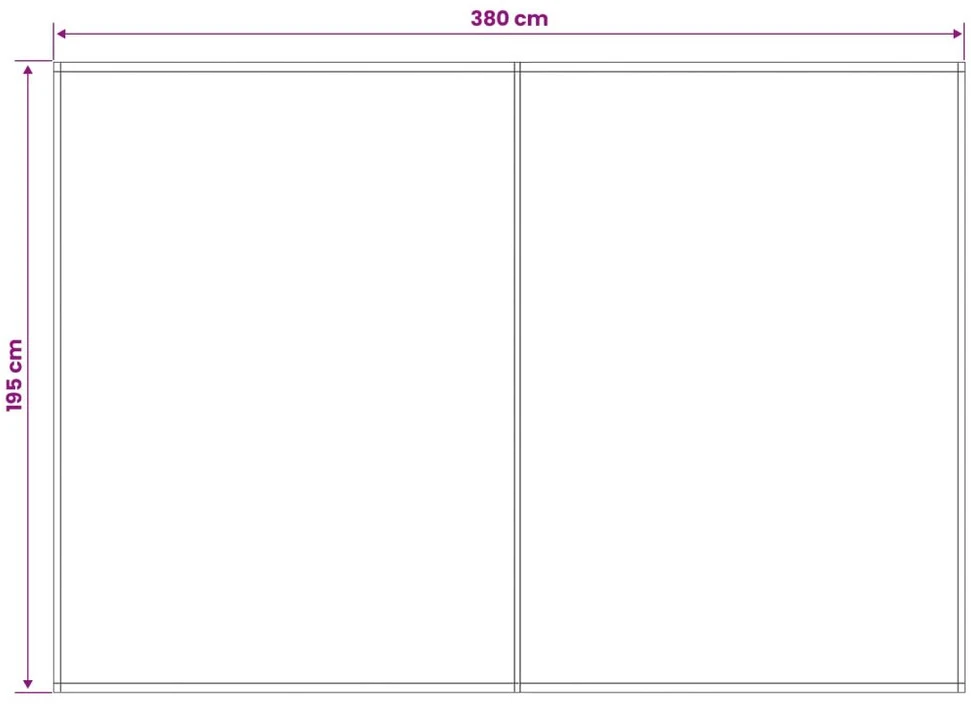 Markizės pakaitinis audinys Kreminė 400 x 200 cm Poliesteris