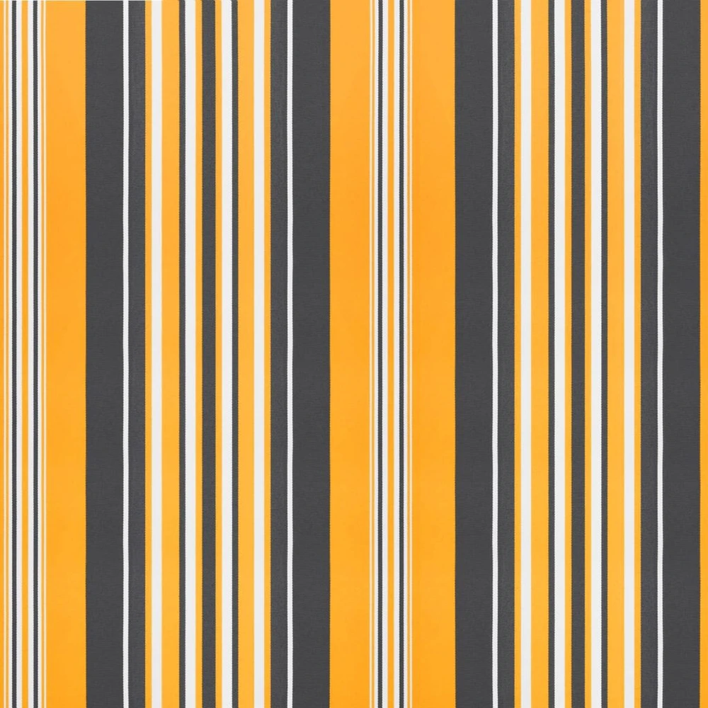 Markizės pakaitinis audinys Oranžinis ir Juodas 450 × 350 cm