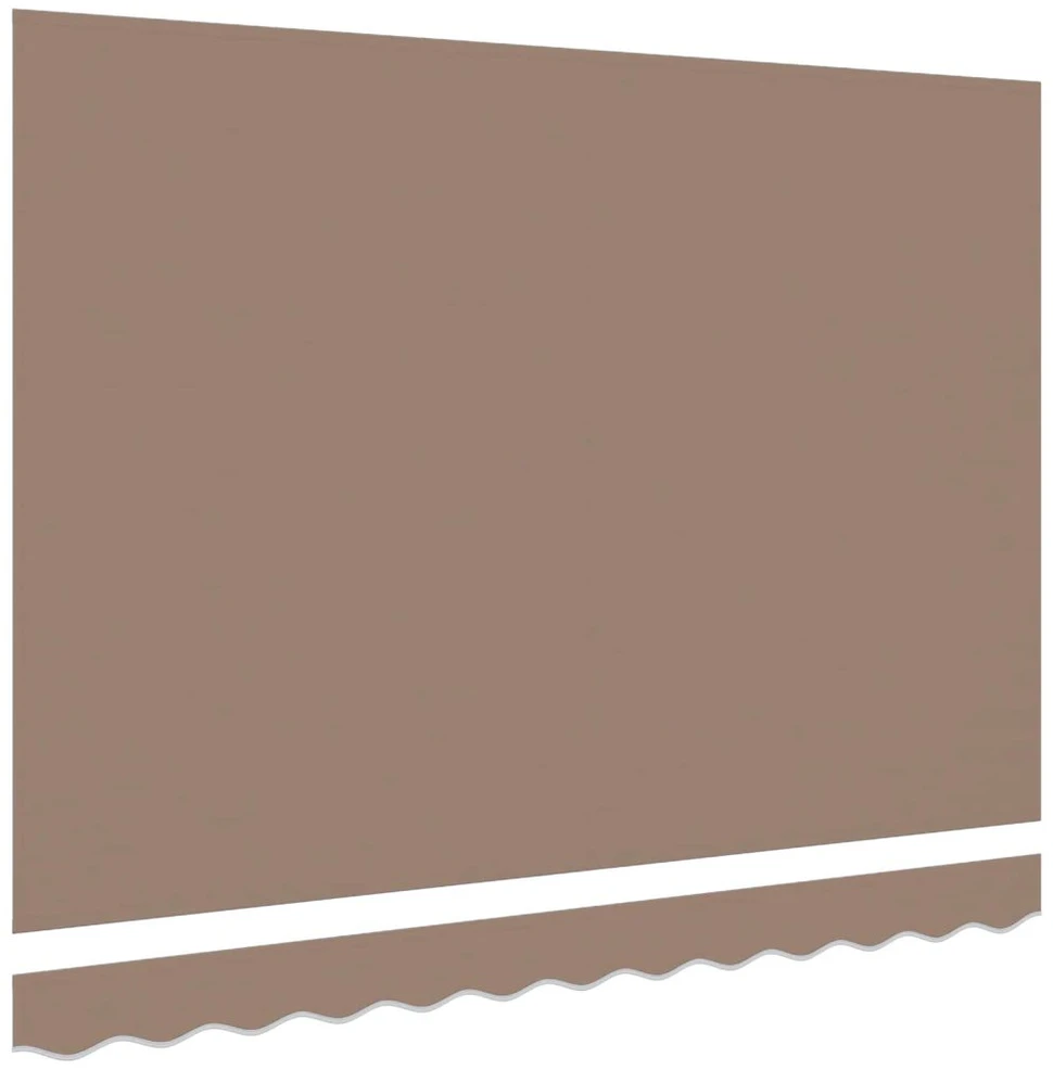 Markizės pakaitinis audinys Taupe 581 x 295 cm Poliesteris