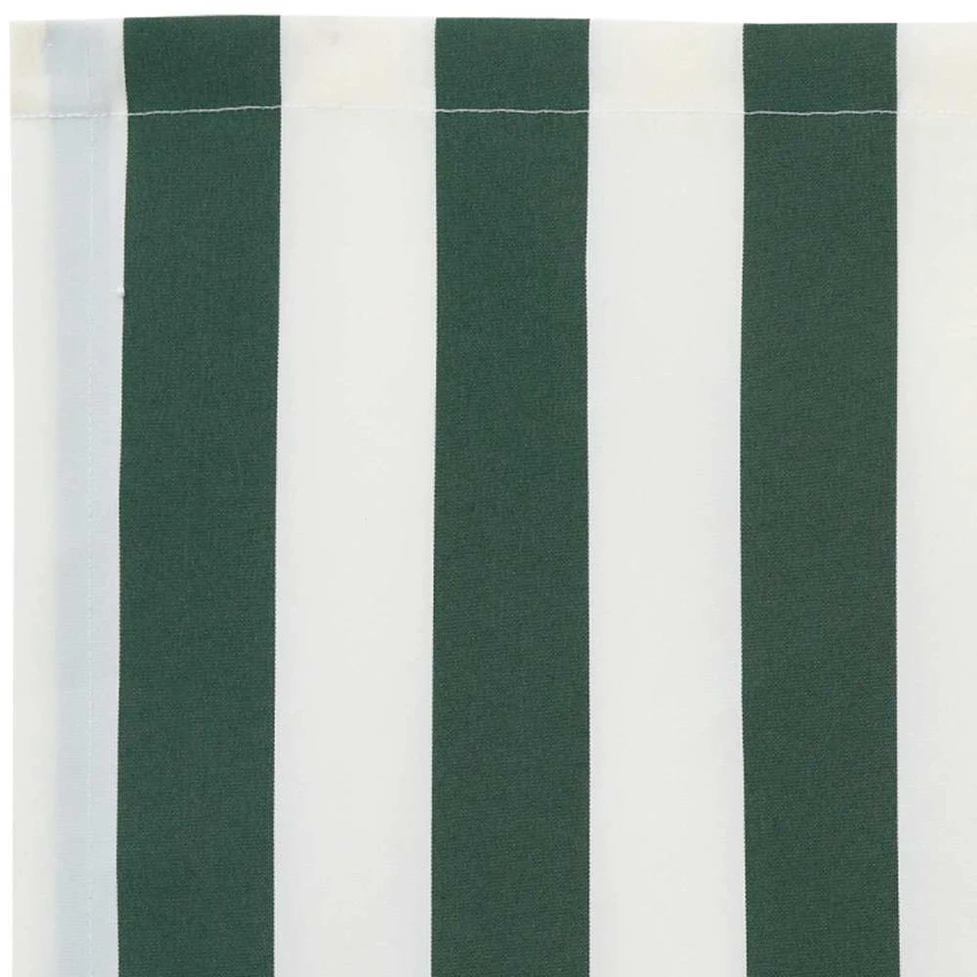 Markizės pakaitinis audinys Žalia ir balta 580 x 345 cm